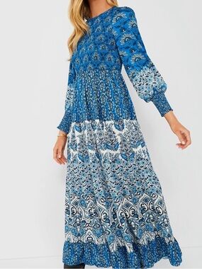 Tuckernuck | Dresses | Hyacinth Houseblue And White Floral Cisco Maxi Dress  | Poshmark